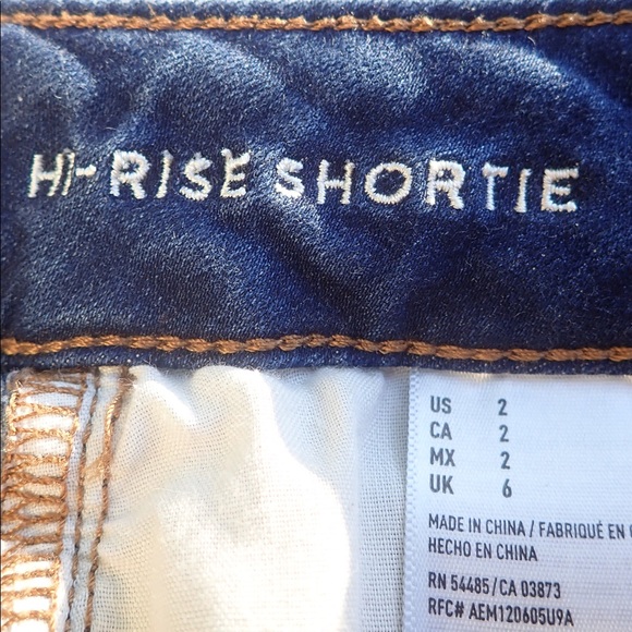 American Eagle High Waist Shorts Women’s Size 2 - Picture 3 of 4